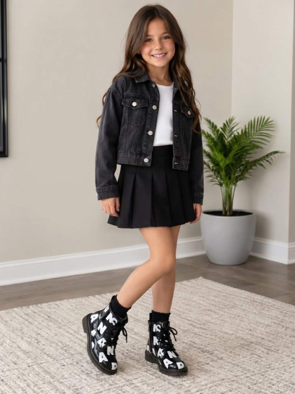 Stylish Kids Boots (US 6)